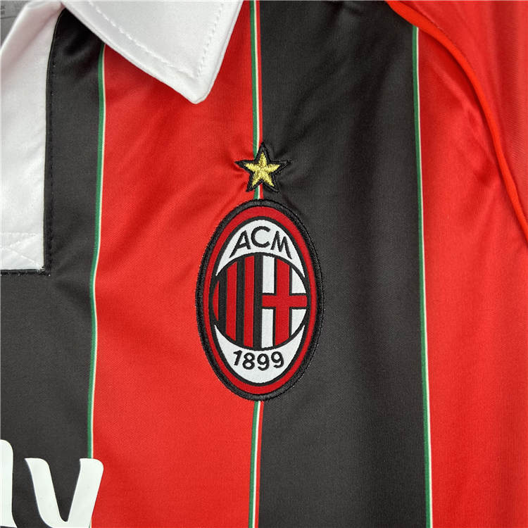 AC Milan 12/13 Retro Home Football Shirt Soccer Jersey - Click Image to Close